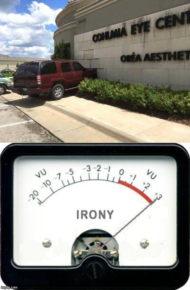 image tagged in irony meter,you had one job | made w/ Imgflip meme maker