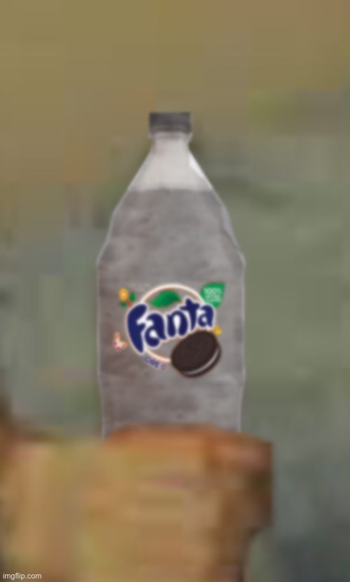 Oreo Fanta | image tagged in cursed,food,wtf,oreo,fanta | made w/ Imgflip meme maker