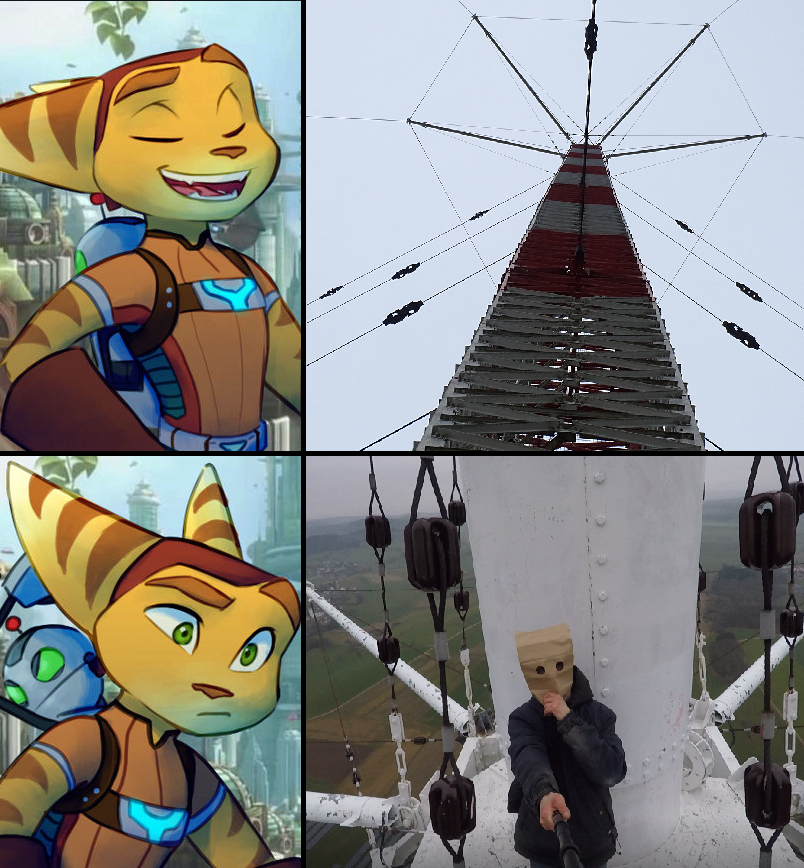 Ratchet and Clank Blank Meme Template