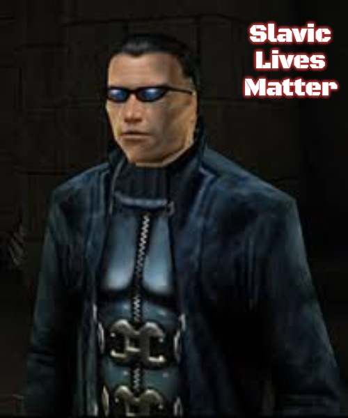 JC Denton | Slavic Lives Matter | image tagged in jc denton,slavic,russo-ukrainian war | made w/ Imgflip meme maker