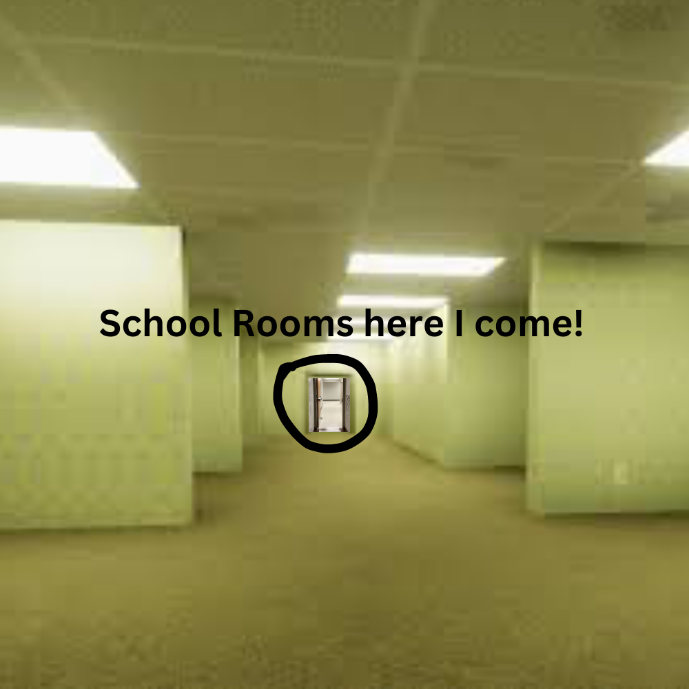High Quality SchoolRooms - School/Backrooms Meme Blank Meme Template