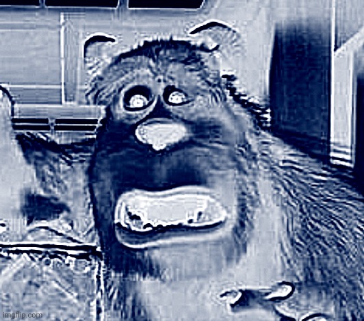 distressed sully | image tagged in distressed sully | made w/ Imgflip meme maker