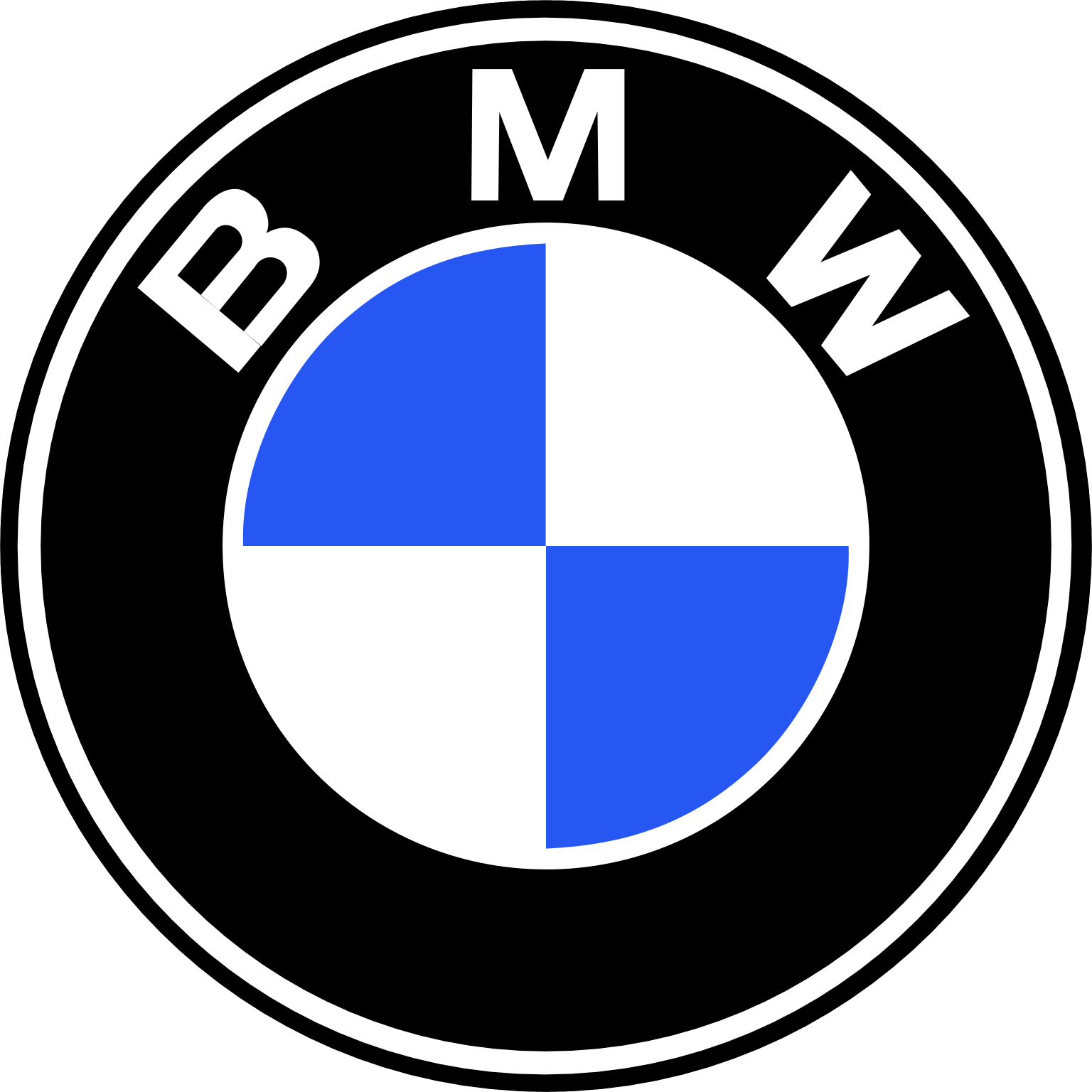 High Quality BMW LOGO! Blank Meme Template