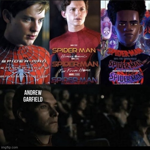 Credit to @DoomBlazer | image tagged in spiderman | made w/ Imgflip meme maker