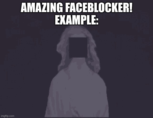faceblocker | AMAZING FACEBLOCKER!
EXAMPLE: | image tagged in everywhere i go i see his face | made w/ Imgflip meme maker