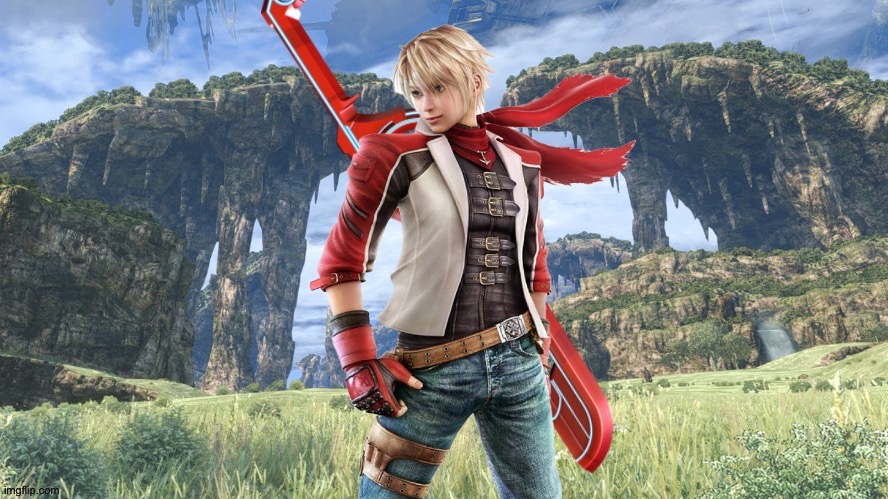 I mean Leo is basically Shulk | image tagged in video games | made w/ Imgflip meme maker