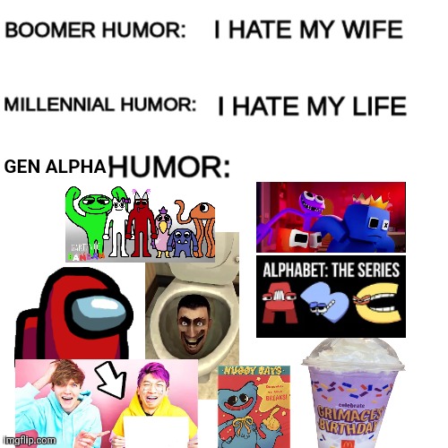 True and honest | GEN ALPHA | image tagged in boomer humor millennial humor gen-z humor | made w/ Imgflip meme maker