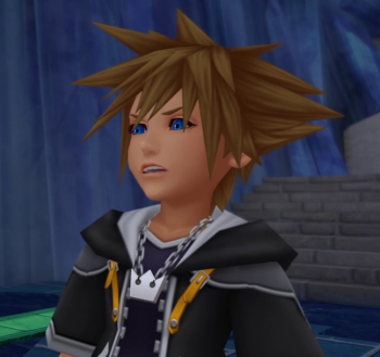 High Quality Sora kh2 face Blank Meme Template