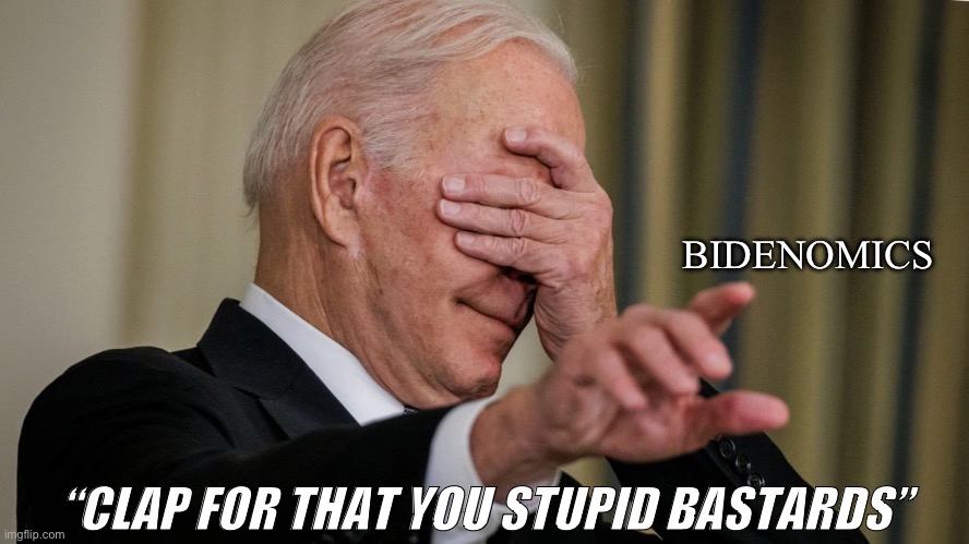 Bidenomics Blank Meme Template