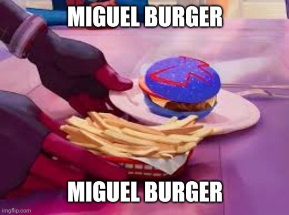MIGUEL BURGER MIGUEL BURGER | made w/ Imgflip meme maker