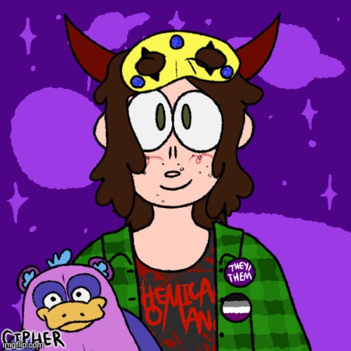 THEY HAD PARTY POISON'S MASK!!! | image tagged in picrew | made w/ Imgflip meme maker