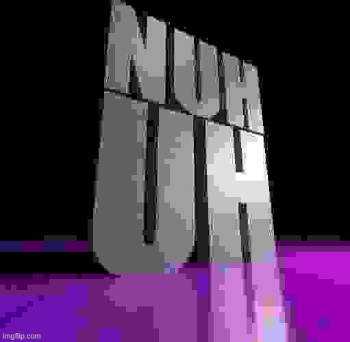 nuh uh 3d | image tagged in nuh uh 3d | made w/ Imgflip meme maker