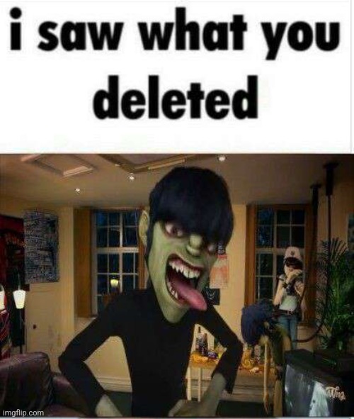 Murdoc saw | image tagged in murdoc saw | made w/ Imgflip meme maker