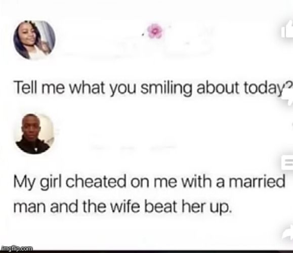 oh my dayssss XD | image tagged in funny,abuse,cheating,beat up,comments,cursed | made w/ Imgflip meme maker