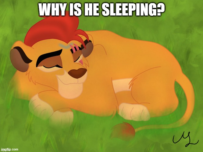 A mentally sick piece of garbage | WHY IS HE SLEEPING? | image tagged in a mentally sick piece of garbage | made w/ Imgflip meme maker