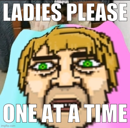 the pardo sheets | LADIES PLEASE; ONE AT A TIME | made w/ Imgflip meme maker