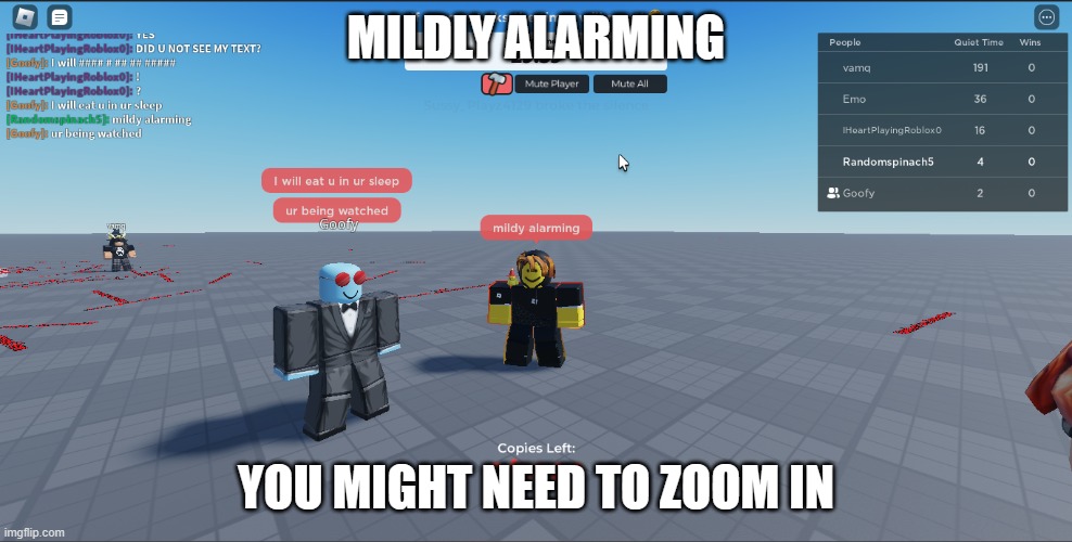 mildly alarming | MILDLY ALARMING; YOU MIGHT NEED TO ZOOM IN | image tagged in oh yeah oh no | made w/ Imgflip meme maker