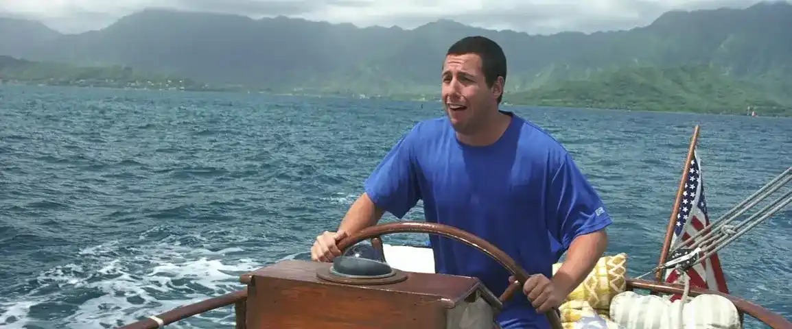 High Quality 50 first dates boat scene Blank Meme Template