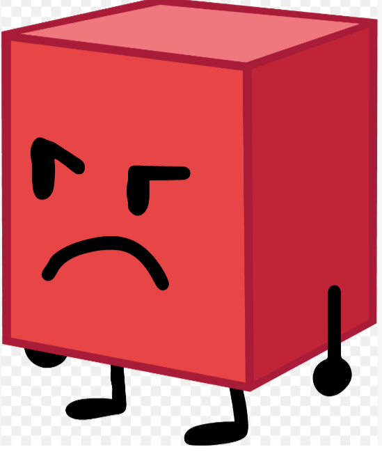 High Quality Bfb style blocky Blank Meme Template