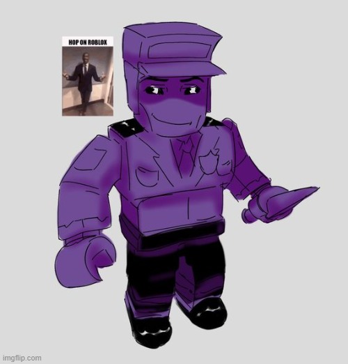 the robloxian behind the slaughter | image tagged in fnaf,dsaf,memes,william afton | made w/ Imgflip meme maker