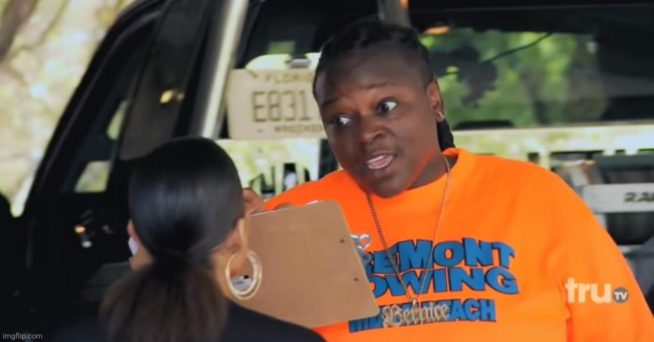 Bernice from South Beach Tow | image tagged in bernice from south beach tow | made w/ Imgflip meme maker