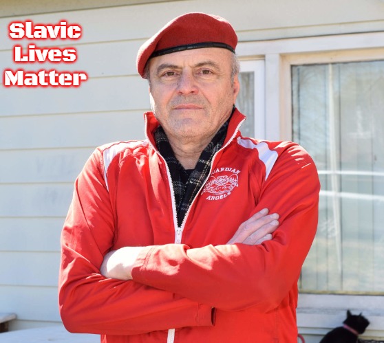 Curtis Sliwa | Slavic Lives Matter | image tagged in curtis sliwa,slavic | made w/ Imgflip meme maker