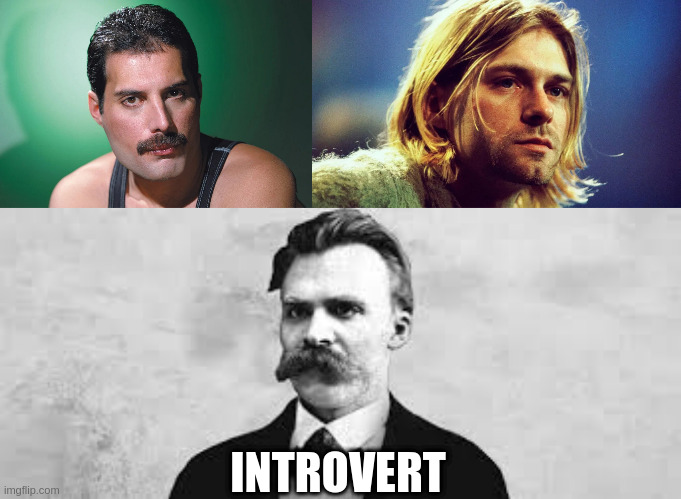 The introvert suffer depression | INTROVERT | image tagged in introvert | made w/ Imgflip meme maker