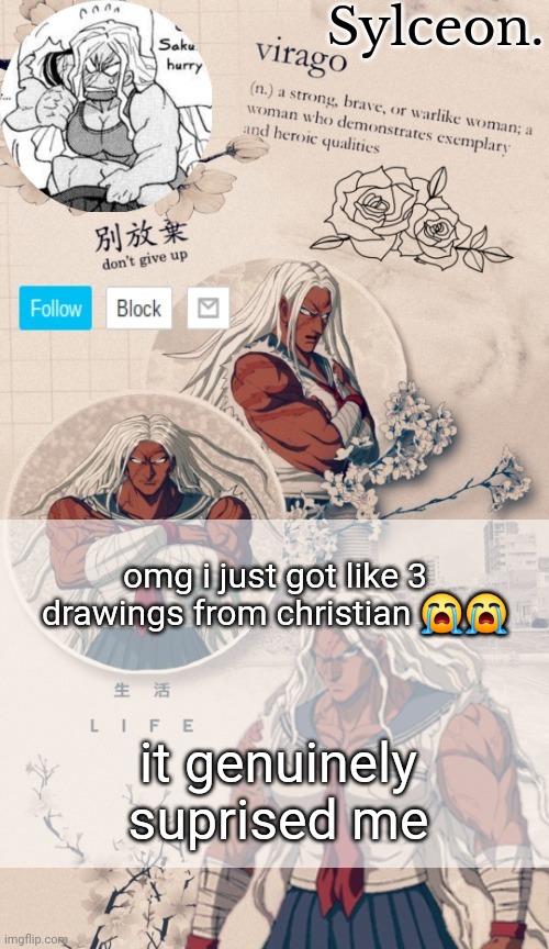 the thanks snuuy | omg i just got like 3 drawings from christian 😭😭; it genuinely suprised me | image tagged in the thanks snuuy | made w/ Imgflip meme maker