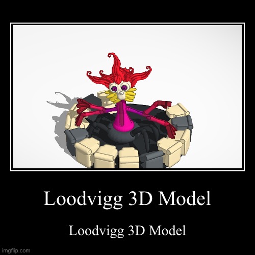 Bueyfdv | Loodvigg 3D Model | Loodvigg 3D Model | image tagged in funny,demotivationals | made w/ Imgflip demotivational maker