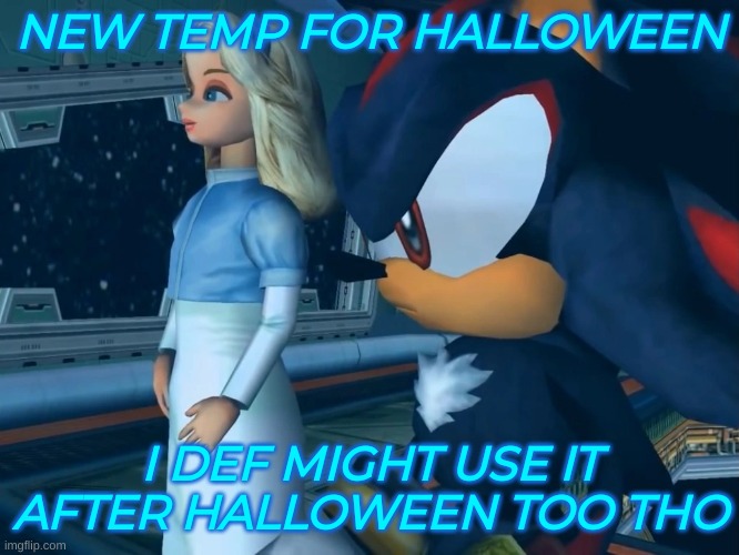 them | NEW TEMP FOR HALLOWEEN; I DEF MIGHT USE IT AFTER HALLOWEEN TOO THO | image tagged in them | made w/ Imgflip meme maker