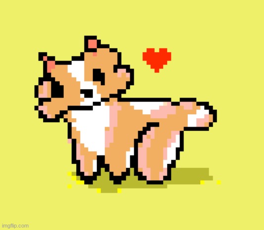 drew my cat with the pixel art <3 | image tagged in cats,drawing | made w/ Imgflip meme maker