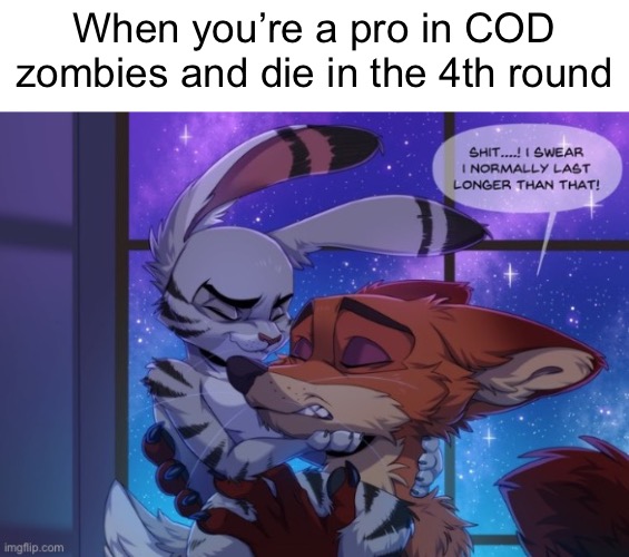 When you’re a pro in COD
zombies and die in the 4th round | made w/ Imgflip meme maker