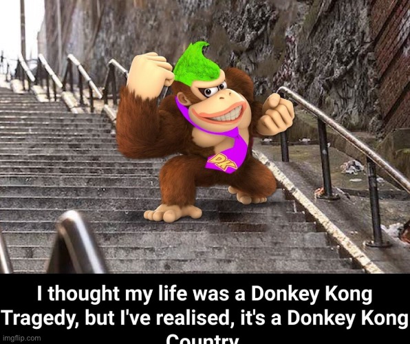 image tagged in donkey kong | made w/ Imgflip meme maker