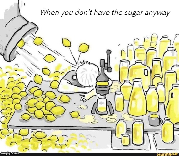 When you don't have the sugar anyway | image tagged in depression | made w/ Imgflip meme maker