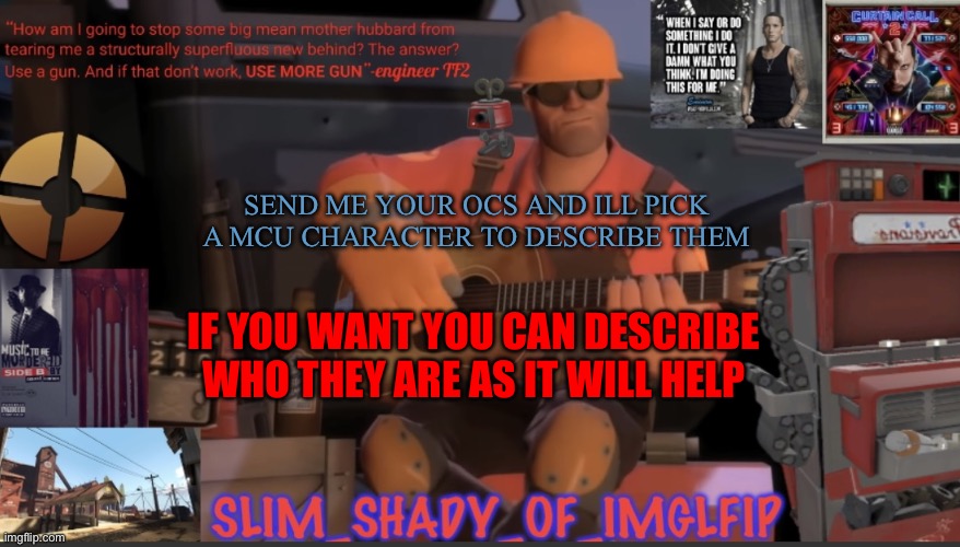 I know what im doing | SEND ME YOUR OCS AND ILL PICK A MCU CHARACTER TO DESCRIBE THEM; IF YOU WANT YOU CAN DESCRIBE WHO THEY ARE AS IT WILL HELP | image tagged in hey now pardner this isnt yours you shouldn't be using this | made w/ Imgflip meme maker