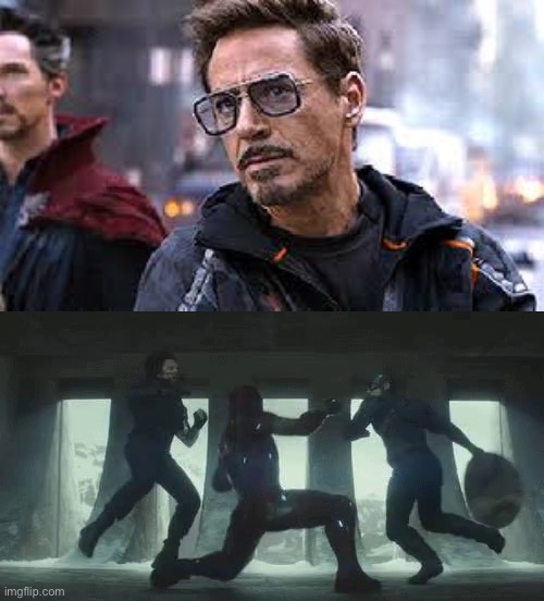 image tagged in i am sorry earth is closed today,iron man vs captain america and bucky | made w/ Imgflip meme maker