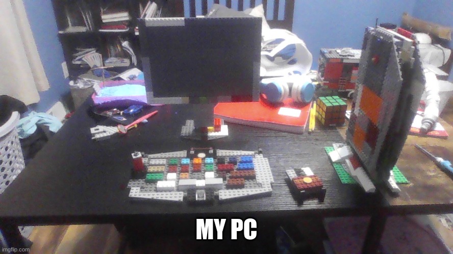 mine | MY PC | image tagged in mine | made w/ Imgflip meme maker