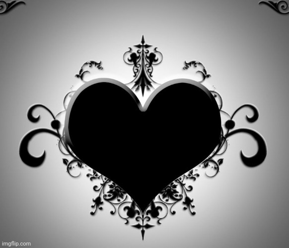 Black Heart | image tagged in black heart | made w/ Imgflip meme maker