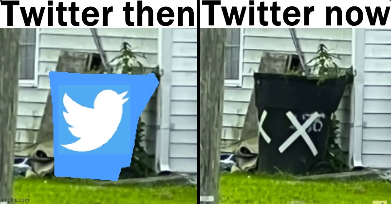twitter turned into x | image tagged in twitter,x,meme,funny memes | made w/ Imgflip meme maker