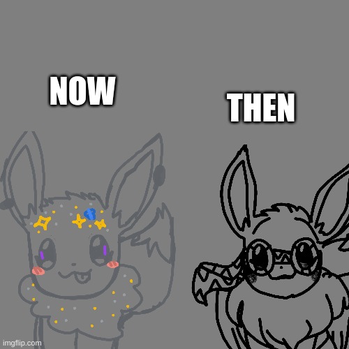 NOW; THEN | made w/ Imgflip meme maker