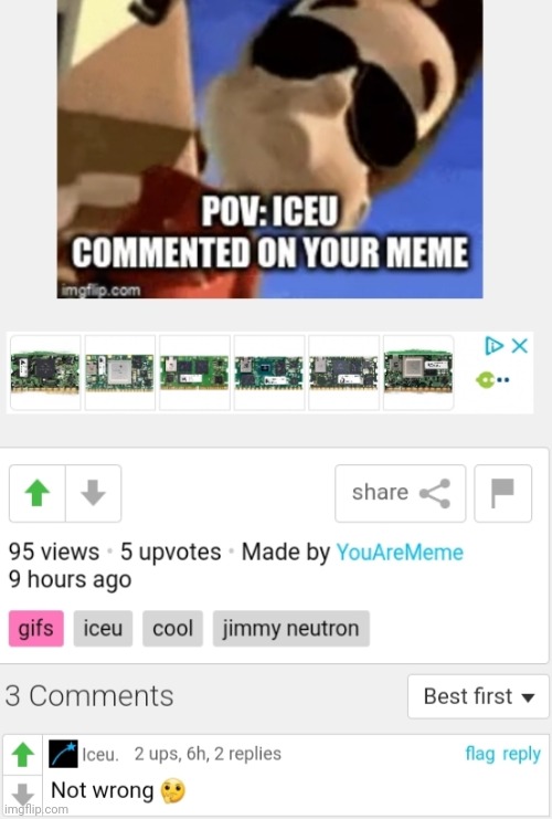 Lol | image tagged in iceu | made w/ Imgflip meme maker