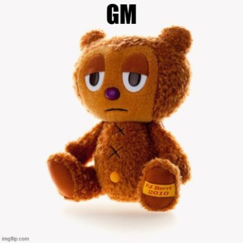 Pj plush | GM | image tagged in pj plush | made w/ Imgflip meme maker