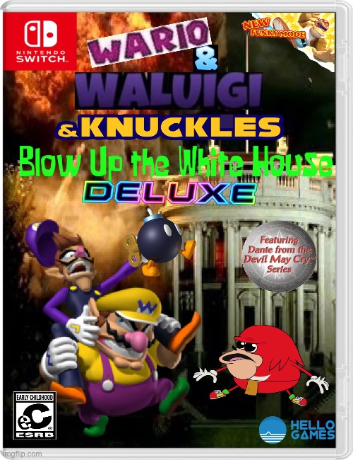 image tagged in wario,waluigi,knuckles | made w/ Imgflip meme maker