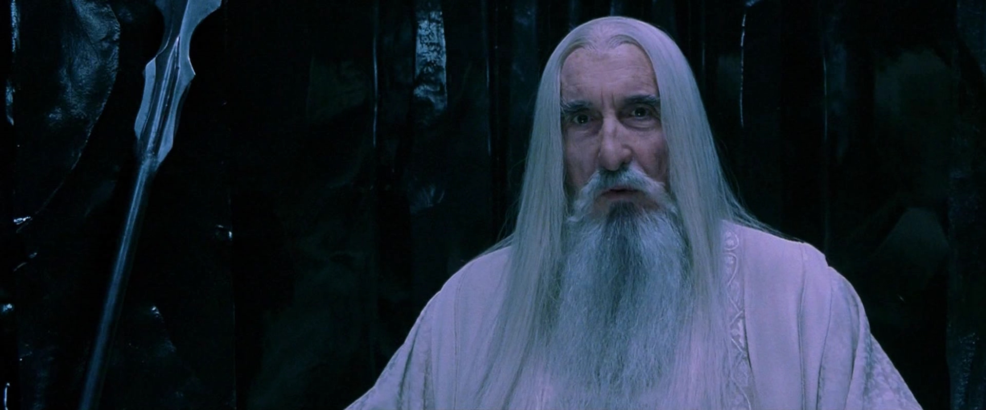 High Quality Saruman the hour is later than you think Blank Meme Template