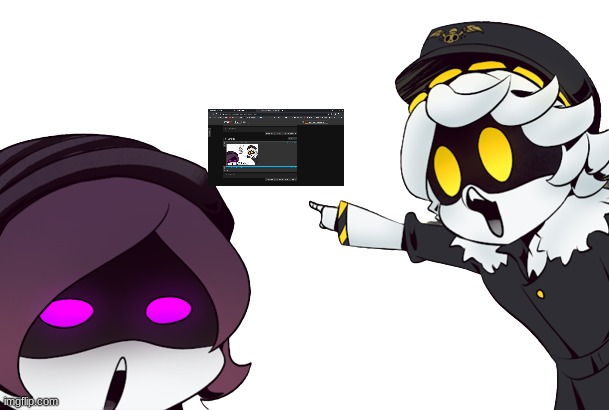 murder drones uzi and n pointing | image tagged in murder drones uzi and n pointing | made w/ Imgflip meme maker