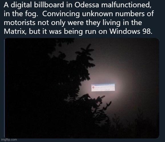 Still laughing | image tagged in funny,fun,odessa,billboard | made w/ Imgflip meme maker