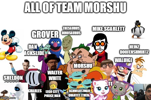 All of Team Morshu | image tagged in all of team morshu | made w/ Imgflip meme maker