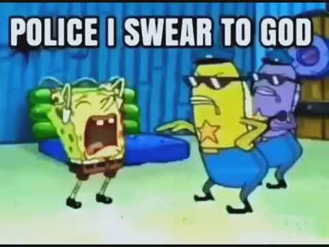 Police I Swear To God Blank Meme Template