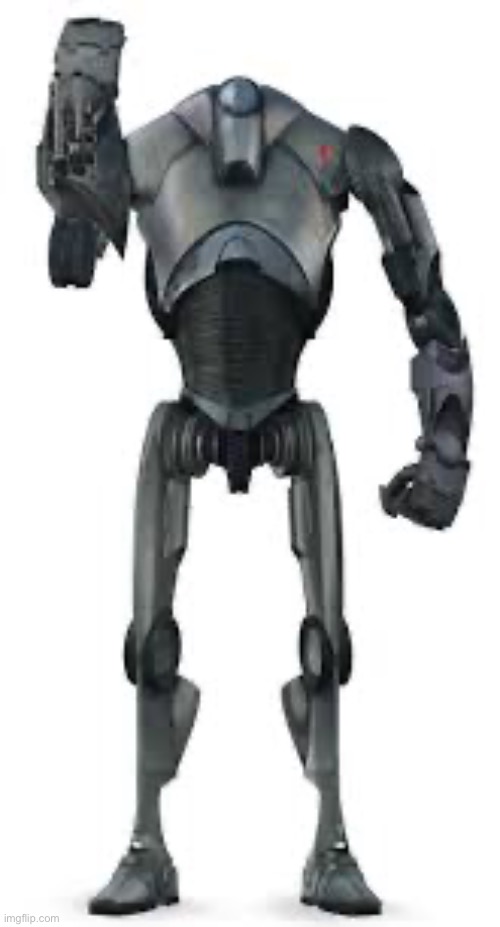 B2 Super Droid | image tagged in b2 super droid | made w/ Imgflip meme maker