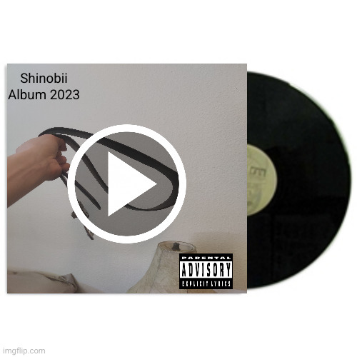 to prove ANYTHING can be an album cover: | Shinobii
Album 2023 | image tagged in album cover,album,so true,funny,music,true | made w/ Imgflip meme maker